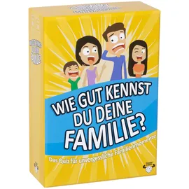 Moose Wie gut kennst du Deine Familie wirklich? Partyspiel