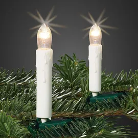 Hellum Kerzenlichterkette grün 8 m