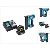 Makita DFN 350 RM Akku Stauchkopfnagler 18 V 15 - 35 mm mit 2 x 4,0 Ah Akkus + Ladegerät
