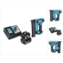 Makita DFN 350 RM Akku Stauchkopfnagler 18 V 15 - 35 mm mit 2 x 4,0 Ah Akkus + Ladegerät