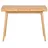 ad.con Schreibtisch mit 3 Schubladen aus Bambus Arbeitstisch für Büro Home Office oder Arbeitszimmer 100x50x75cm Natural