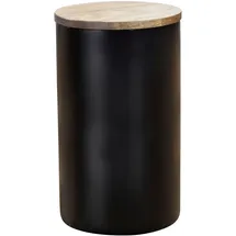 Wenko Mio runde Frischhaltedose schwarz 19 x 11 cm 1,4 l