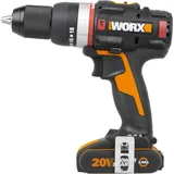 Worx WX-JCR - Akku-Schlagbohrmaschine 20V, 2x2.0Ah - Powershare