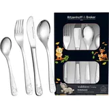 Ritzenhoff & Breker Kinderbesteck Waldtiere 4-teilig