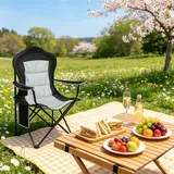Strandstuhl, Klappbarer Gartenstuhl Mit Getränkehalter, Campingstuhl, Sonnenliege (nur Strandstuhl)