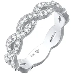 Elli Infinity Kristalle Unendlichkeit Liebe 925 Silber 56 Damen 