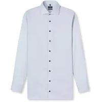 Olymp Businesshemd OLYMP "OLYMP Luxor, modern fit, Royal Kent", Herren, Gr. 43, Normaler Arm, silbergrau, 100% Baumwolle, Hemden