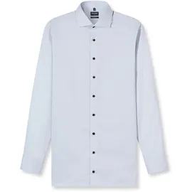 Olymp Businesshemd OLYMP "OLYMP Luxor, modern fit, Royal Kent", Herren, Gr. 43, Normaler Arm, silbergrau, 100% Baumwolle, Hemden