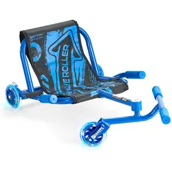 VEVOR Kinderfahrzeug Dreirad Drifter Trike Dreiradscooter 960x440x285mm Blau