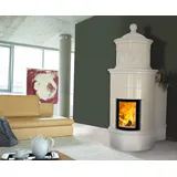 Austroflamm Kamineinsatz | 45X51 K | runde Scheibe | gussgrau | 6 kW