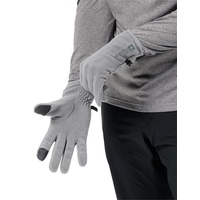 Jack Wolfskin REAL Stuff Glove Handschuh, Slate Grey, M