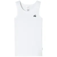 SCHIESSER Unterhemd Fine Rib (2-St) unterhemd unterzieh-shirt ärmellos bunt 116