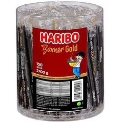 Haribo Lakritzstangen »Bonner Gold« gold