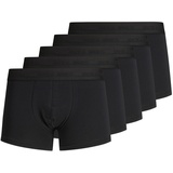 JACK & JONES Tone In Tone Boxershorts 5 Einheiten Black / Detail Black / Black XL