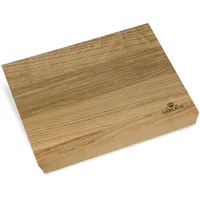 gerlach 1760 Gerlach Natur Schneidebrett Eiche 1-tlg. 30 x 24 cm Schwarz