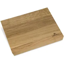 gerlach 1760 Gerlach Natur Schneidebrett Eiche 1-tlg. 30 x 24 cm Schwarz