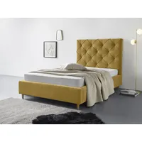 LEONIQUE »Louanne« mit schöner Knopfheftung im Rückenteil, inkl. Bettkasten