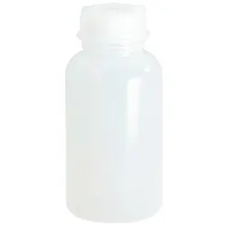 HÜnersdorff Weithalsflasche Gesamt-H.205mm Gesamt-D.95mm PE (LDPE) naturfarben Inh.1000ml