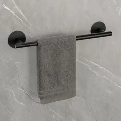 SCHÖNER WOHNEN-Kollektion Meleto Badetuchstange Uno, 40 cm, Accessoires, schwarz