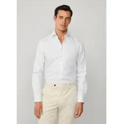 Hackett London für Herren. HM3010498 Formelles Hemd weiß (167), Lässig, Party, Baumwolle, Klassisch, Langarm