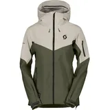 Scott Jacket W's Explorair 3L dust white/douglas green (7871) XS