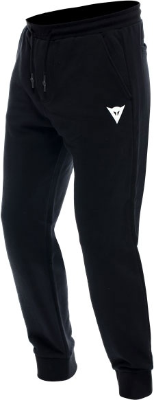 Dainese Logo, pantalon de jogging - Noir/Blanc - XL