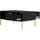 petits-meubles Couchtisch Seattle Schwarz 100 x 45,4 x 60 cm