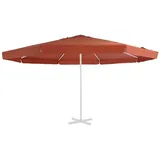 vidaXL Ersatzbezug für Sonnenschirm Terracotta-Rot 500 cm