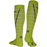 CEP Reflective Compression Socks Tall gelb IV