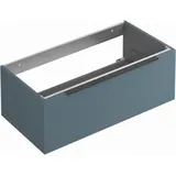 Kludi Waschtischunterschrank 100 x 50 x 35 cm Matt Teal Blue