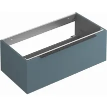 Kludi Waschtischunterschrank 100 x 50 x 35 cm Matt Teal Blue