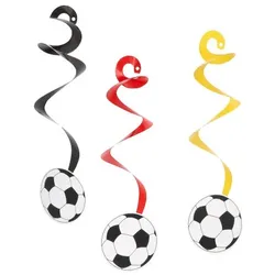 150 Rotor-Spiralen Papier Ø 14 cm · 55 cm `Fußball`
