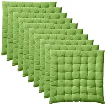 REDBEST Sitzkissen 40 x 40 x 3 cm grün 10 St.