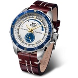 Vostok Europe Herren Analog Automatik Uhr mit Leder Armband NE57-225A562