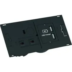 Bachmann 929.044 DUE Set 1xDUE UK+ USB Charger 1xT-Verteiler 2m UK 929044