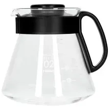 Hario Range Server V60-02 600 ml Transparent/Schwarz