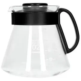 Hario Range Server V60-02 600 ml Transparent/Schwarz