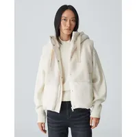 OPUS Weste mit Teddyfell Modell Windus Offwhite, 44