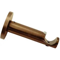 Gardinia Windsor Wandträger für Ø 25 mm Gardinenstange, 1-läufig, offen, verschiedene Farben