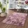 Pergamon Luxus Super Soft Fellteppich Plush Beere 60x90cm