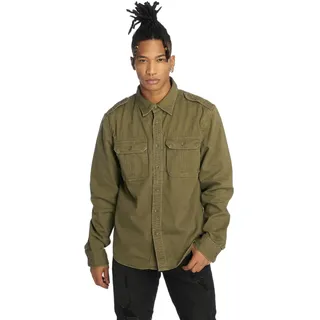 Brandit Textil Vintage Langarmhemd Olive 7XL