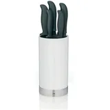 Kela Acida  Universal-Messerhalter 6-tlg. weiß