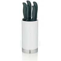Kela Acida  Universal-Messerhalter 6-tlg. weiß