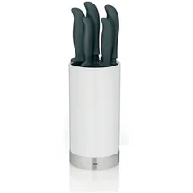 Kela Acida  Universal-Messerhalter 6-tlg. weiß