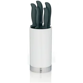 Kela Acida  Universal-Messerhalter 6-tlg. weiß
