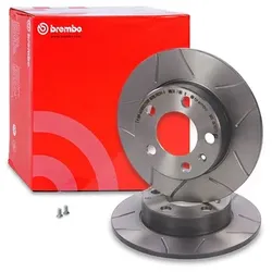 Brembo Bremsscheibe Sport Max Hinten Voll [Hersteller-Nr. 08.7165.75] für Audi, Seat, Skoda, VW