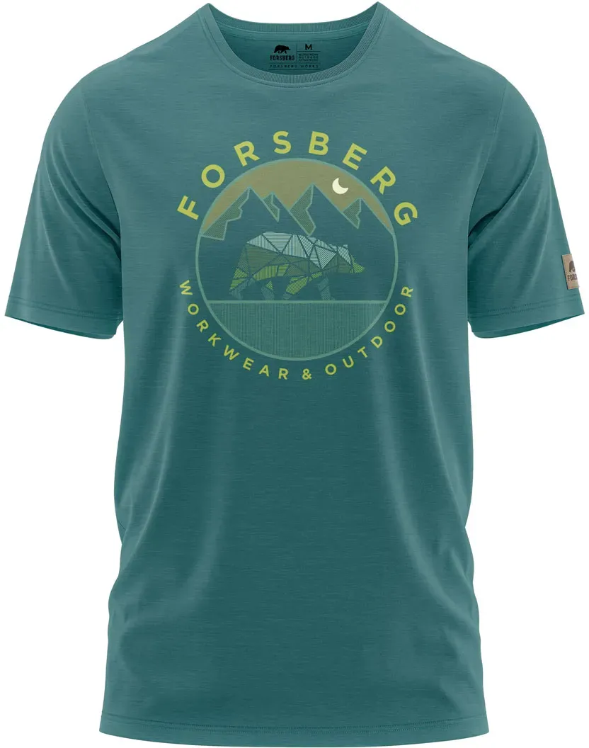 FORSBERG Gruvarson II T-Shirt mit Brustlogo
