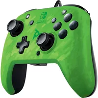 PDP Faceoff Deluxe Controller Grün Nintendo Switch