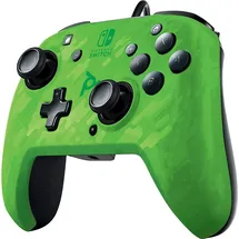PDP Faceoff Deluxe Controller Grün Nintendo Switch