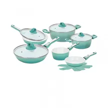 Genius Cerafit Revolution Topf-Set 12-tlg. Bratpfanne + Glasdeckel